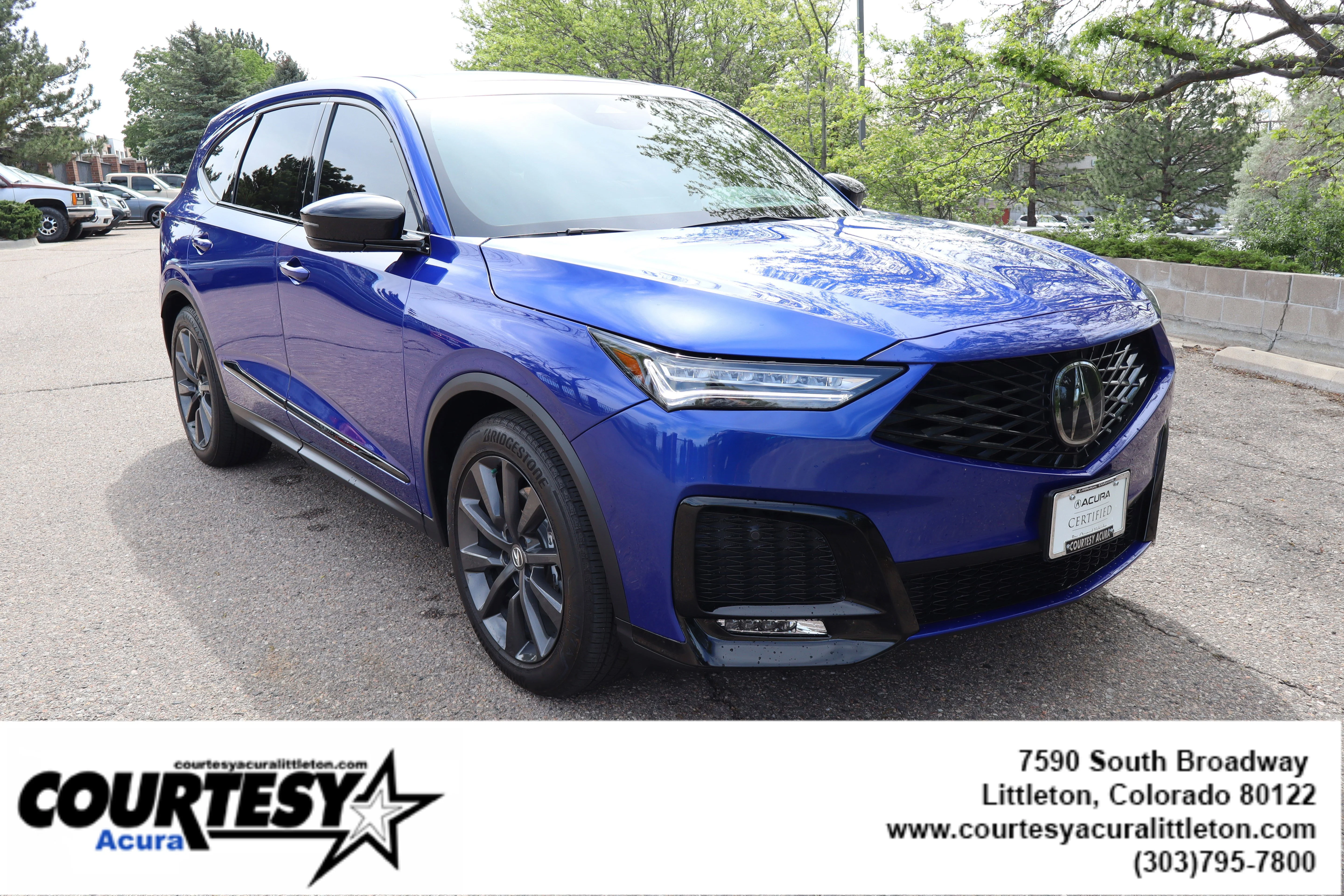 Certified Used 2025 Apex Blue Pearl Acura SH-AWD A-SPEC image 43