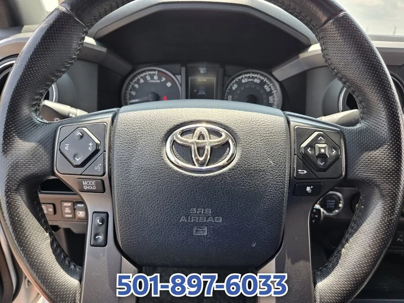 Used 2017 Super White TOYOTA TRD SPORT DOUBLE CAB 5