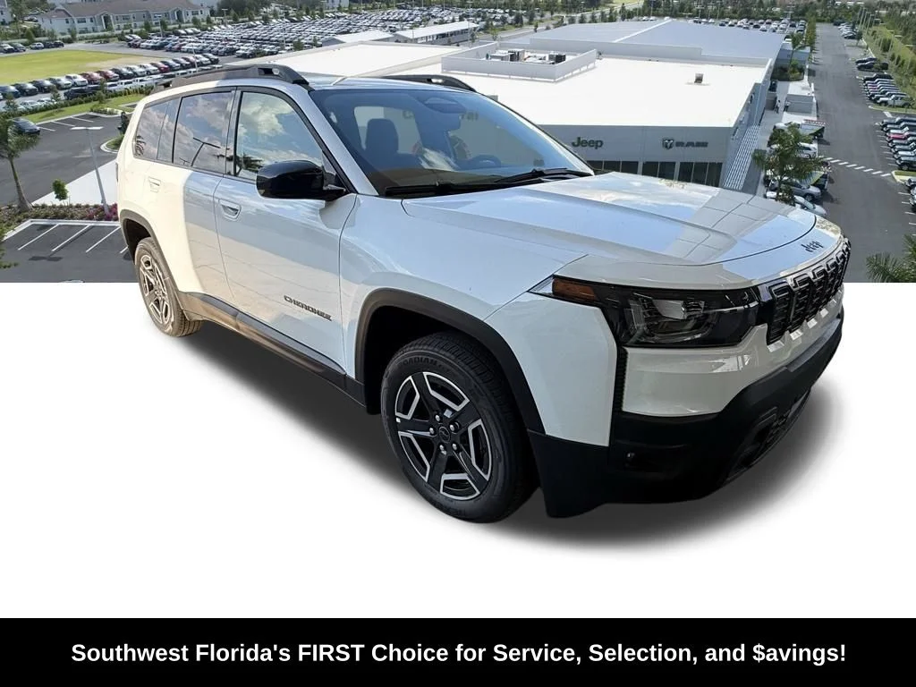 New 2026 Bright White Clear-Coat Exterior Paint Jeep Laredo image 2