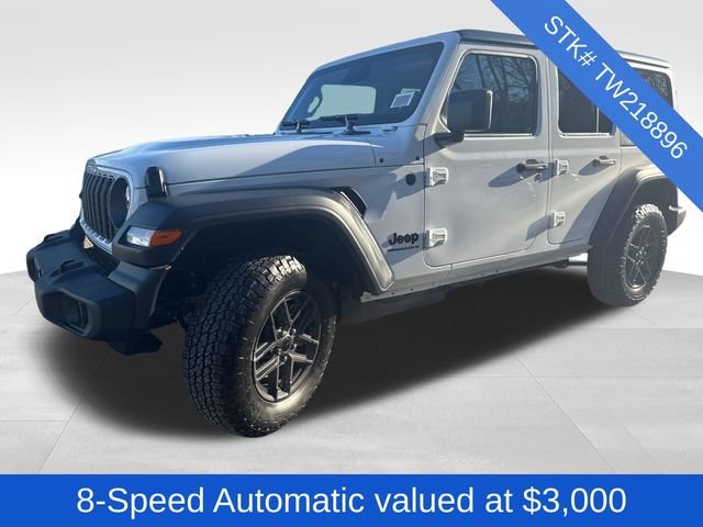 New 2026 Bright White Clearcoat Jeep Sport S image 3