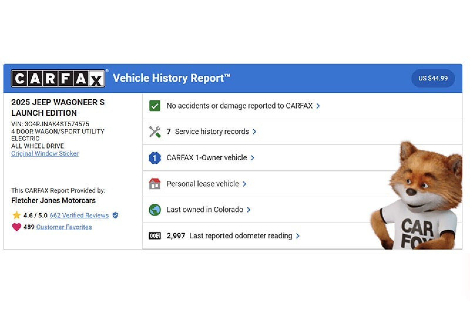 Used 2025 Jeep Wagoneer S Launch Edition with VIN 3C4RJNAK4ST574575 for sale in Costa Mesa, CA