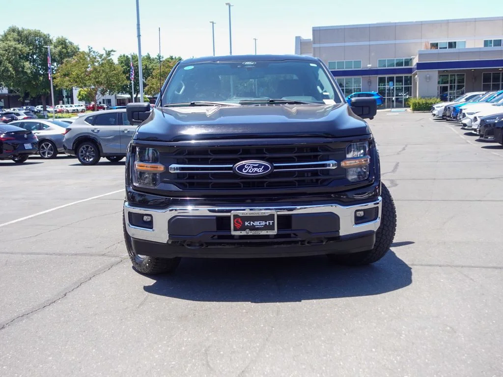 Used 2024 Agate Black Metallic Ford XLT image 2