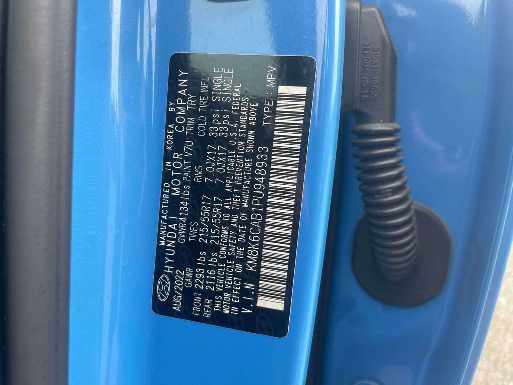 Certified Used 2023 Blue Hyundai SEL image 19