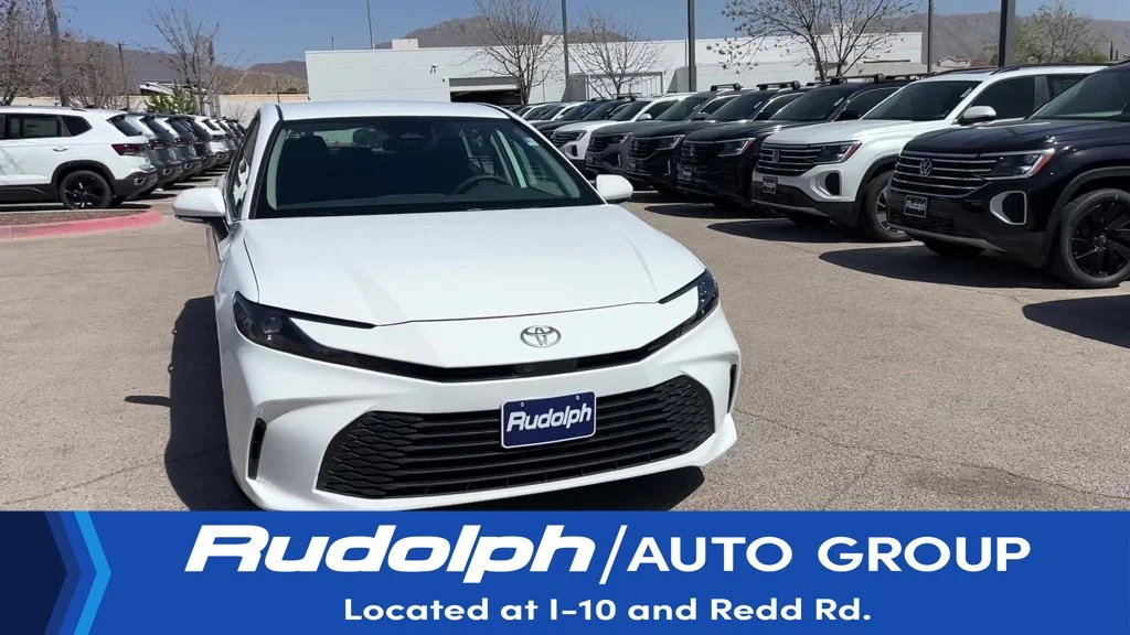 Used 2025 White Toyota LE image 7
