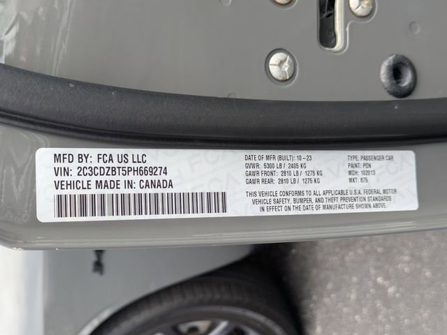 Used 2023 Destroyer Gray Clearcoat Dodge R/T image 31