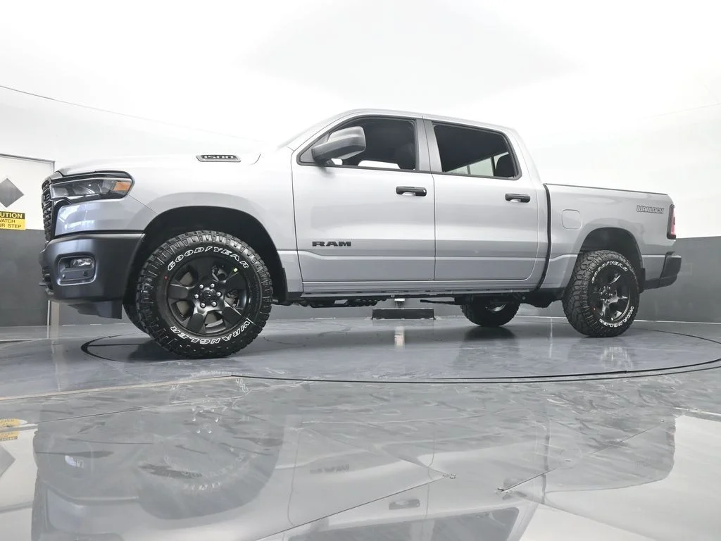 New 2026 Billet Silver Metallic Clear-Coat Exterior Paint RAM Warlock image 54