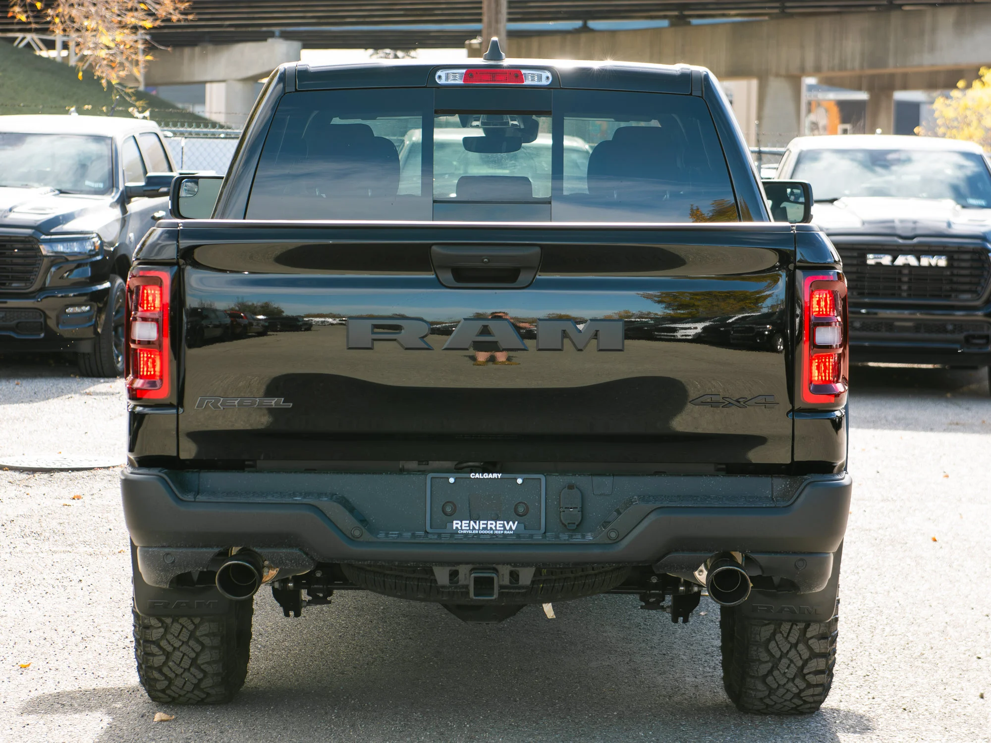 New 2026 Black RAM Rebel* Crew Cab 4x4, Heated Seats/Wheel, 33 Inch Tires, Nav, Alpine Audio image 6