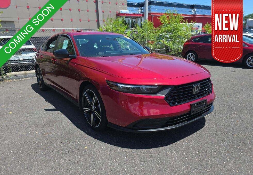 Used 2023 Radiant Red Metallic Honda Sport image 1