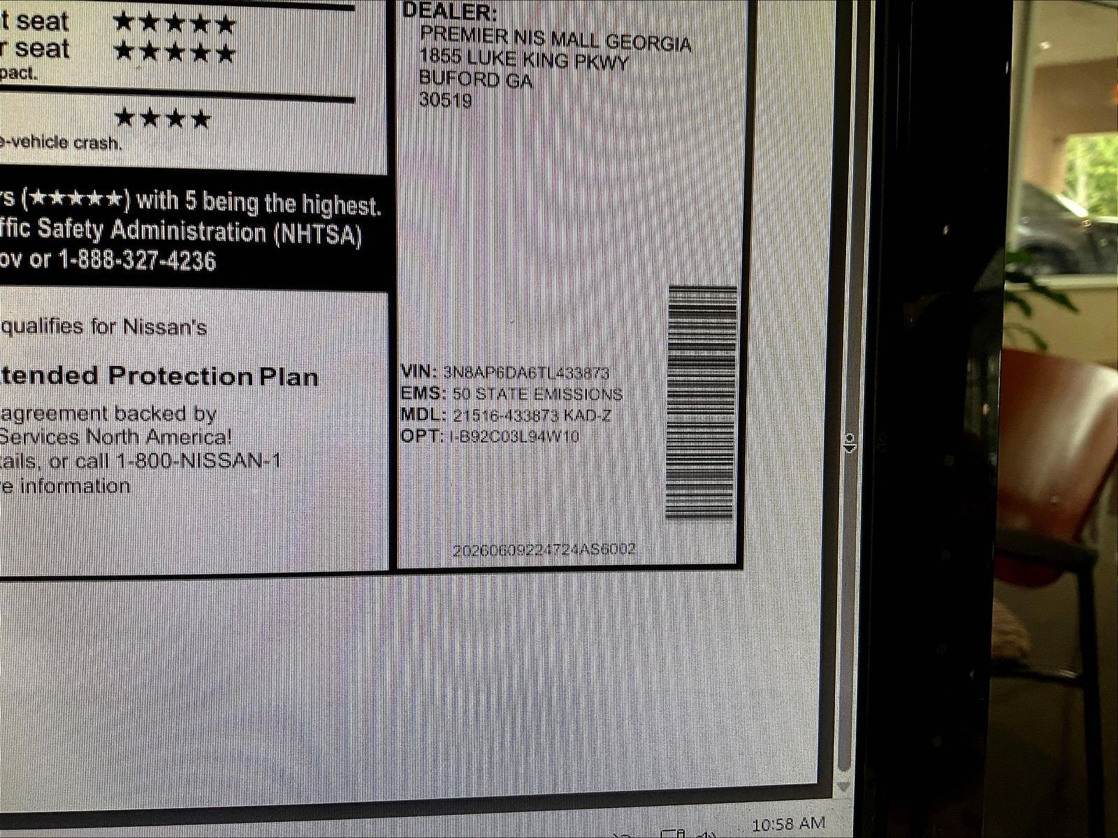 New 2026 Gray Nissan SR image 14