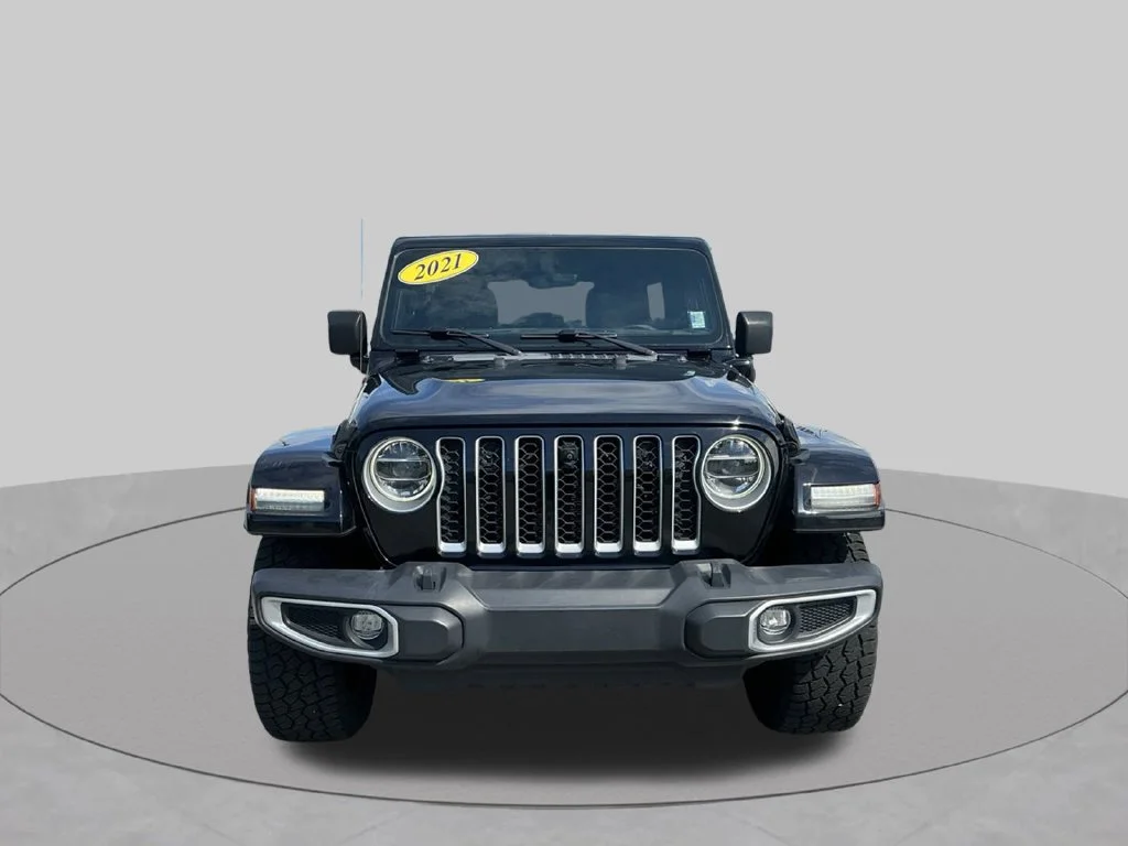 Used 2021 Black Jeep Unlimited Sahara 4xe image 16