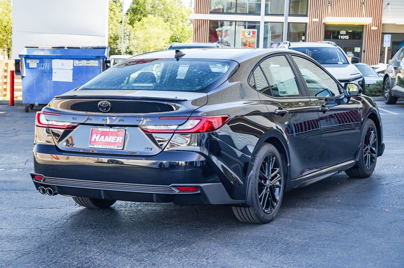 New 2026 Midnight Black Metallic Toyota SE image 6