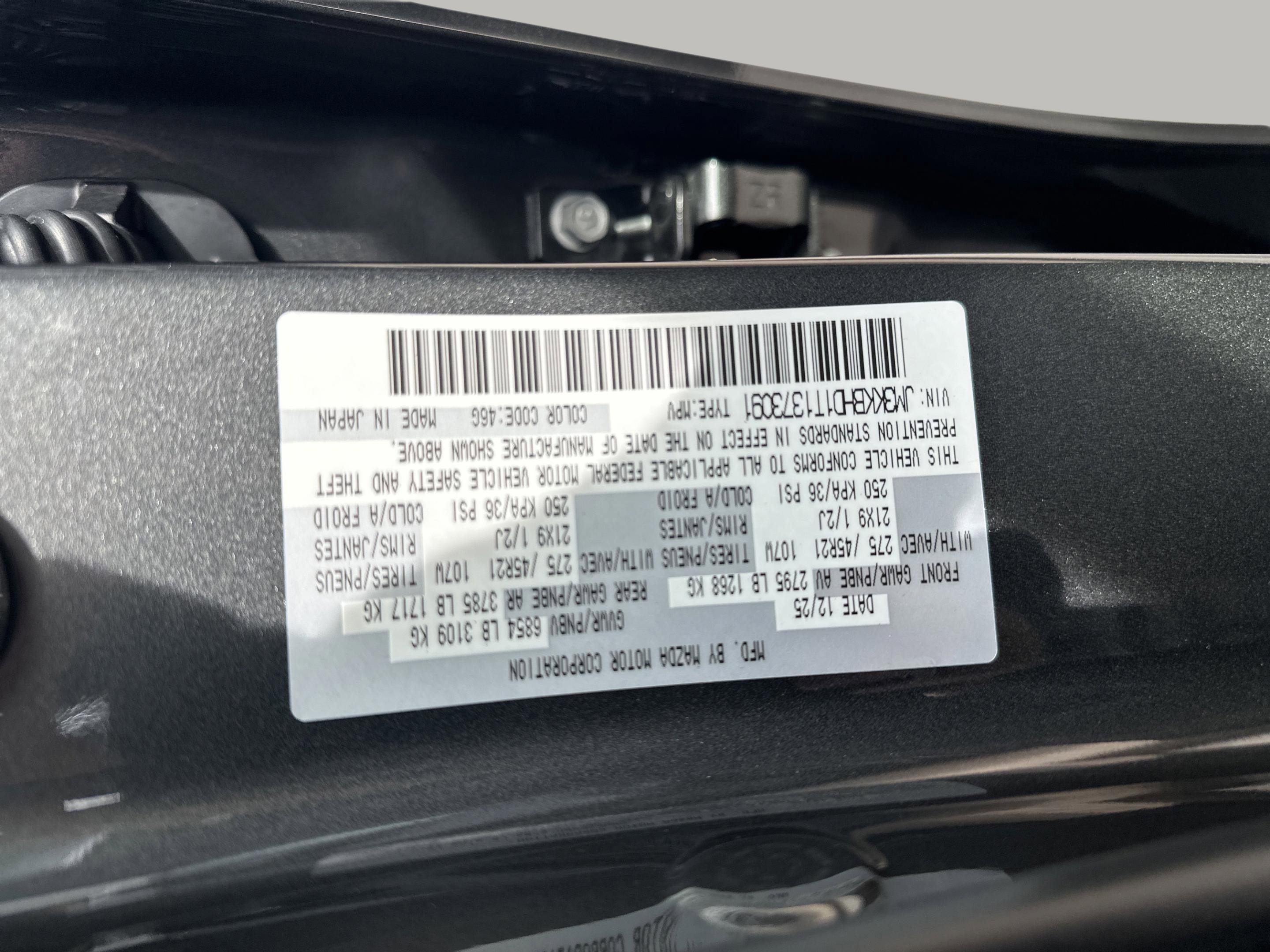 New 2026 Machine Gray Metallic Mazda 3.3 Turbo Preferred AWD image 26
