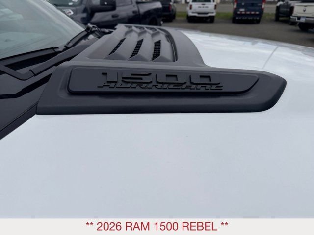 New 2026 Bright White Clear-Coat Exterior Paint RAM Rebel image 9