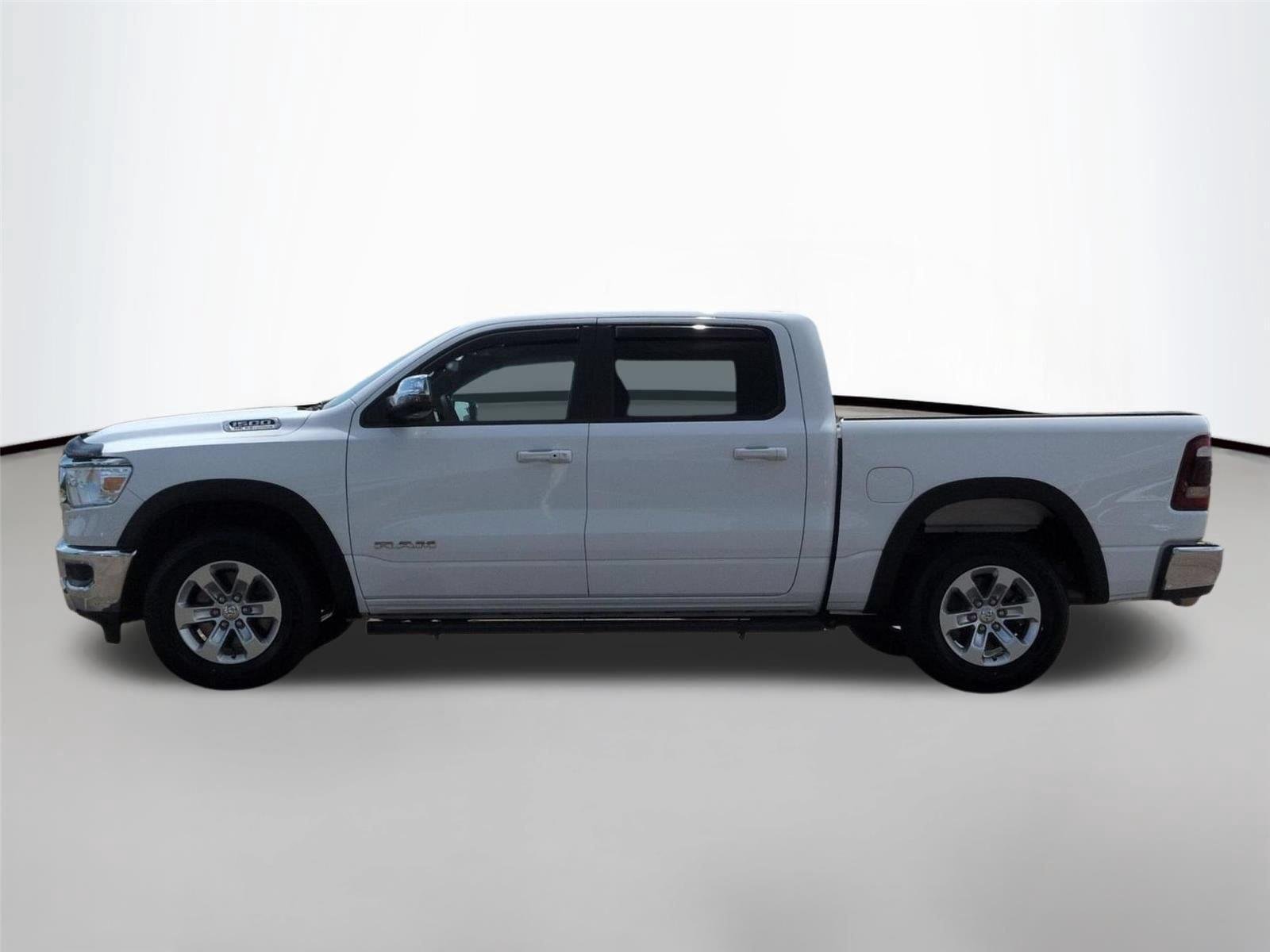 Used 2024 Bright White Clearcoat Ram Laramie image 2