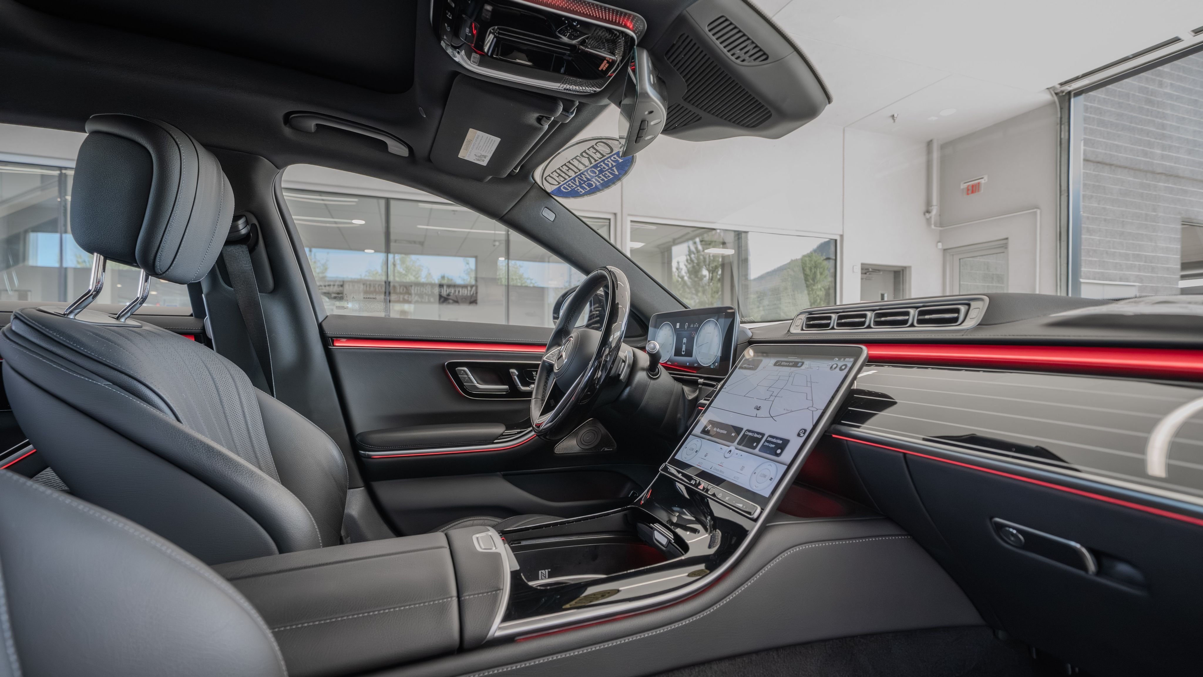 Certified Used 2023 Rubellite Red Metallic Mercedes-Benz S 500 image 17