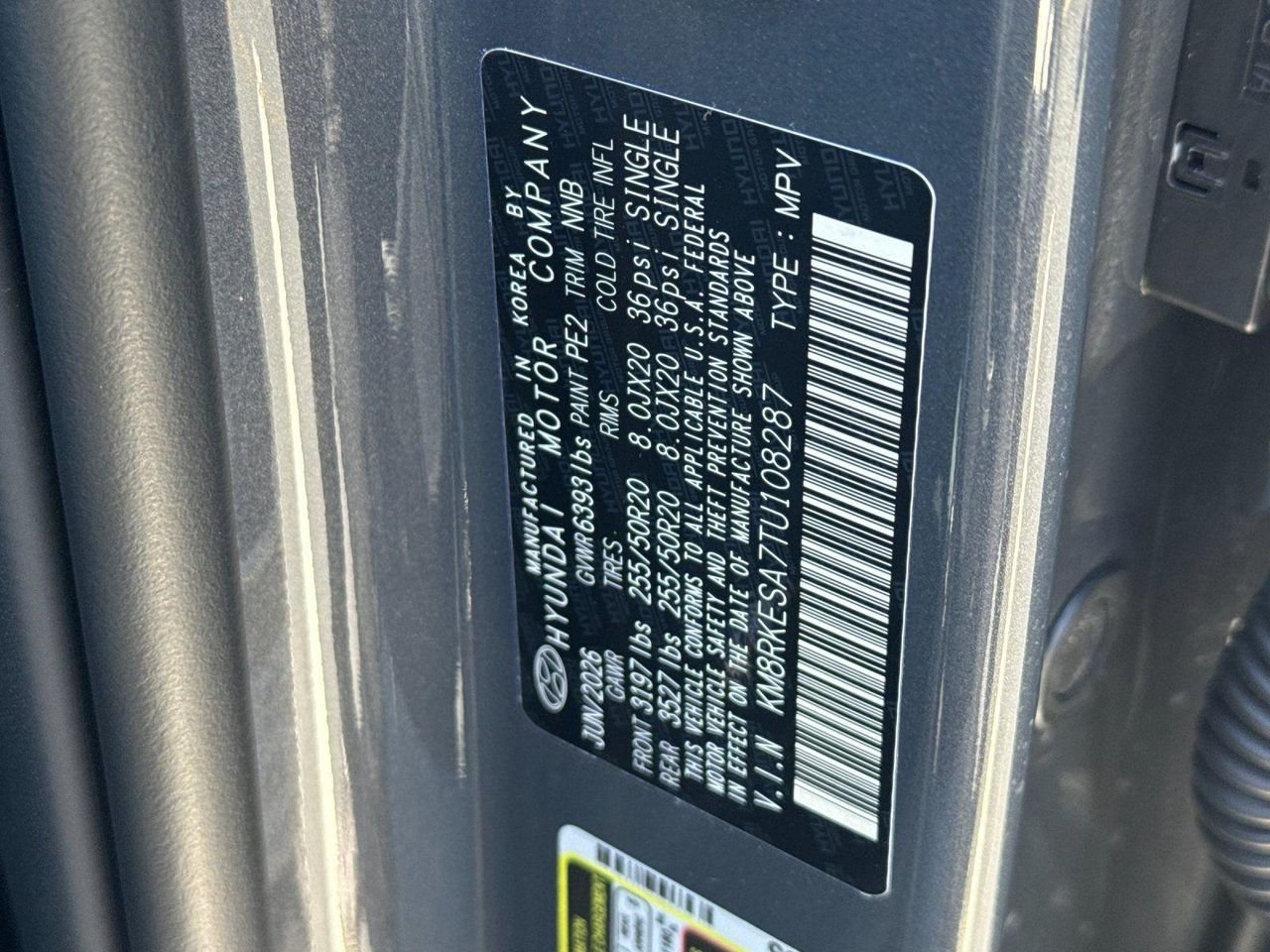 New 2026 Gray Hyundai Limited image 26