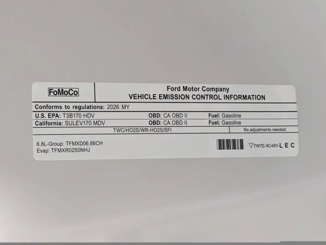 New 2026 Oxford White Ford F-250® XL image 54