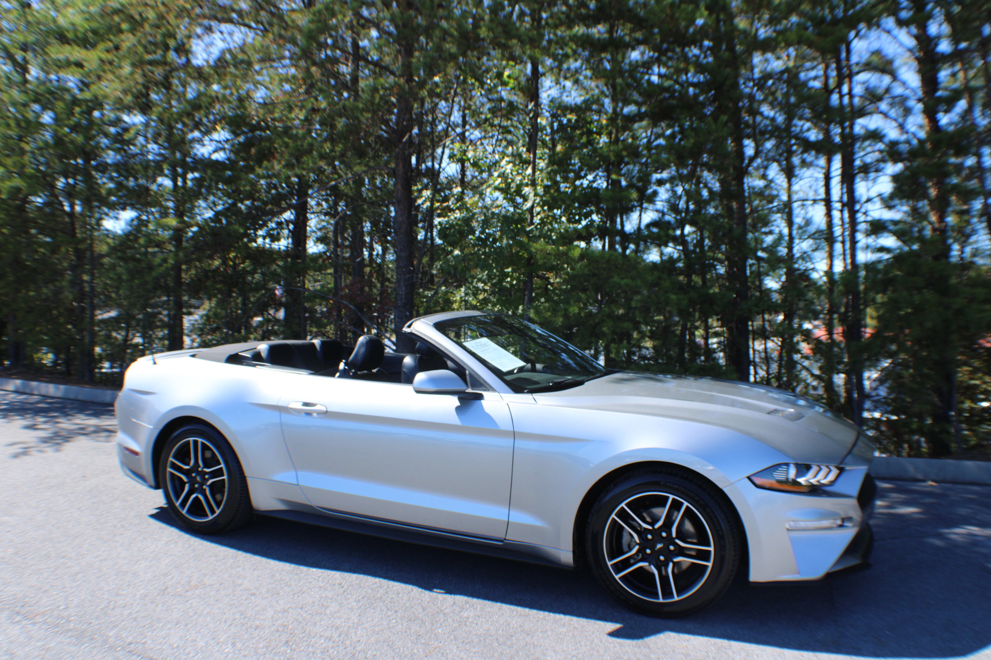 Used 2021 Ford Mustang EcoBoost Premium with VIN 1FATP8UH4M5124729 for sale in Rome, GA