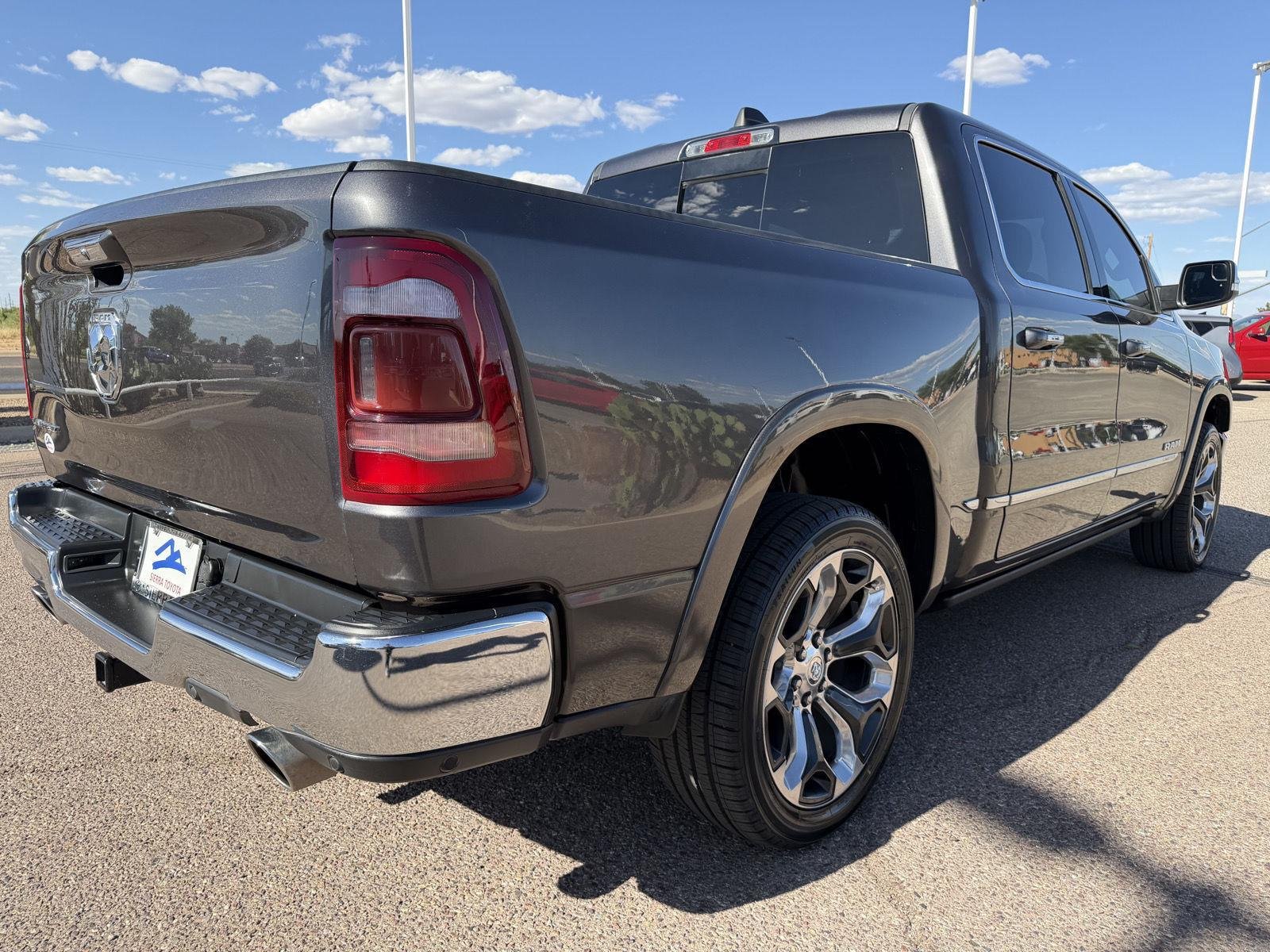 Used 2019 Granite Crystal Metallic Clearcoat Ram Limited image 16