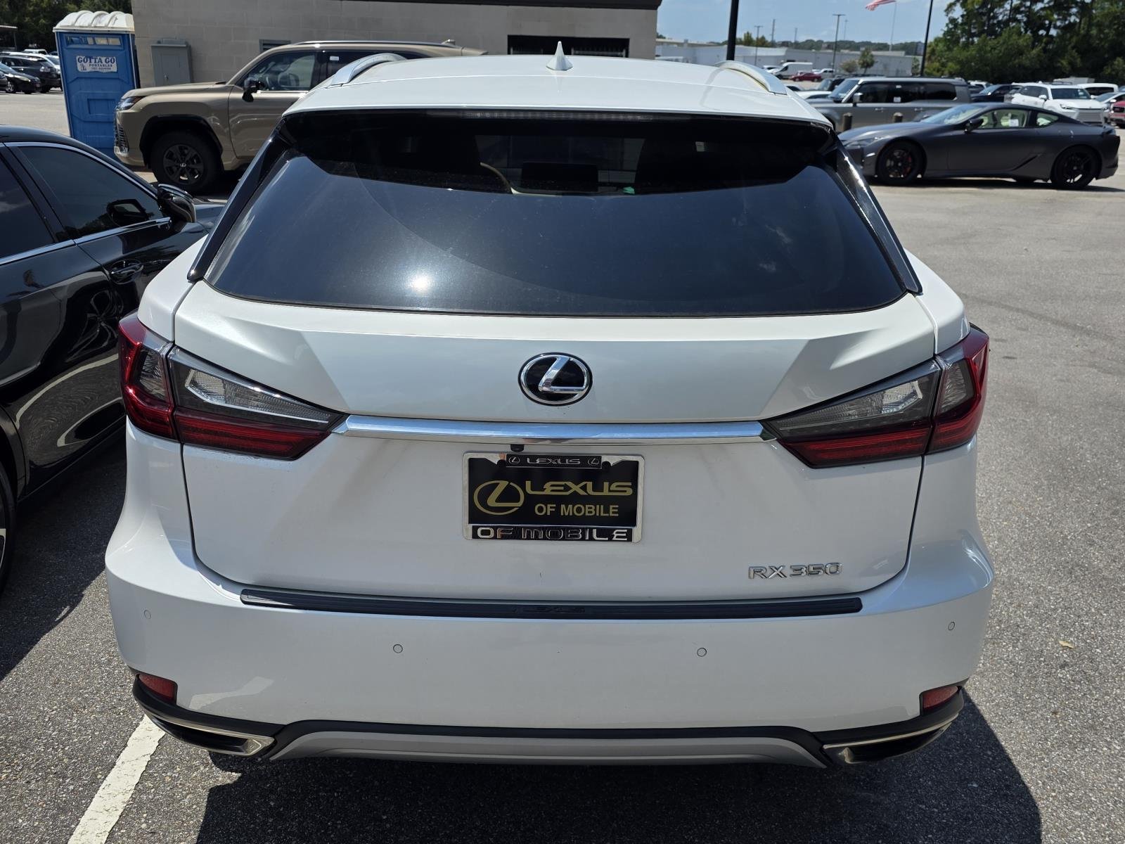 Used 2021 White Pearl Lexus 350 image 3