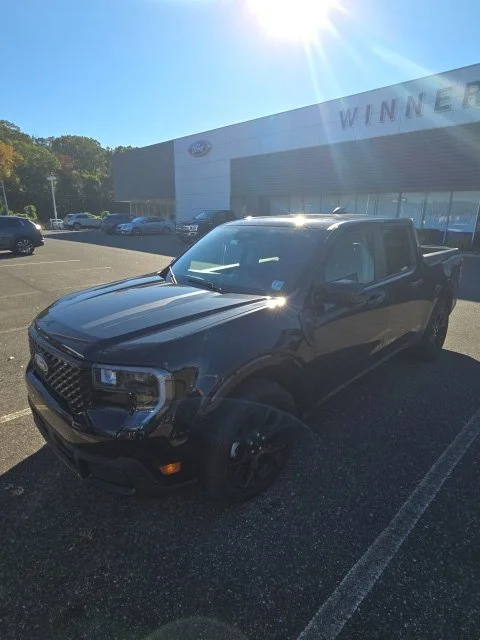 Used 2025 Shadow Black Ford Lariat image 2