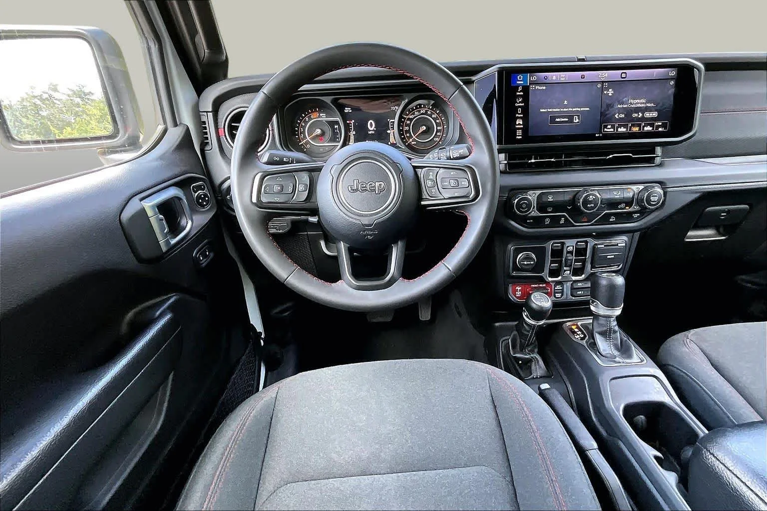 Certified Used 2025 Bright White Clearcoat Jeep Rubicon image 6