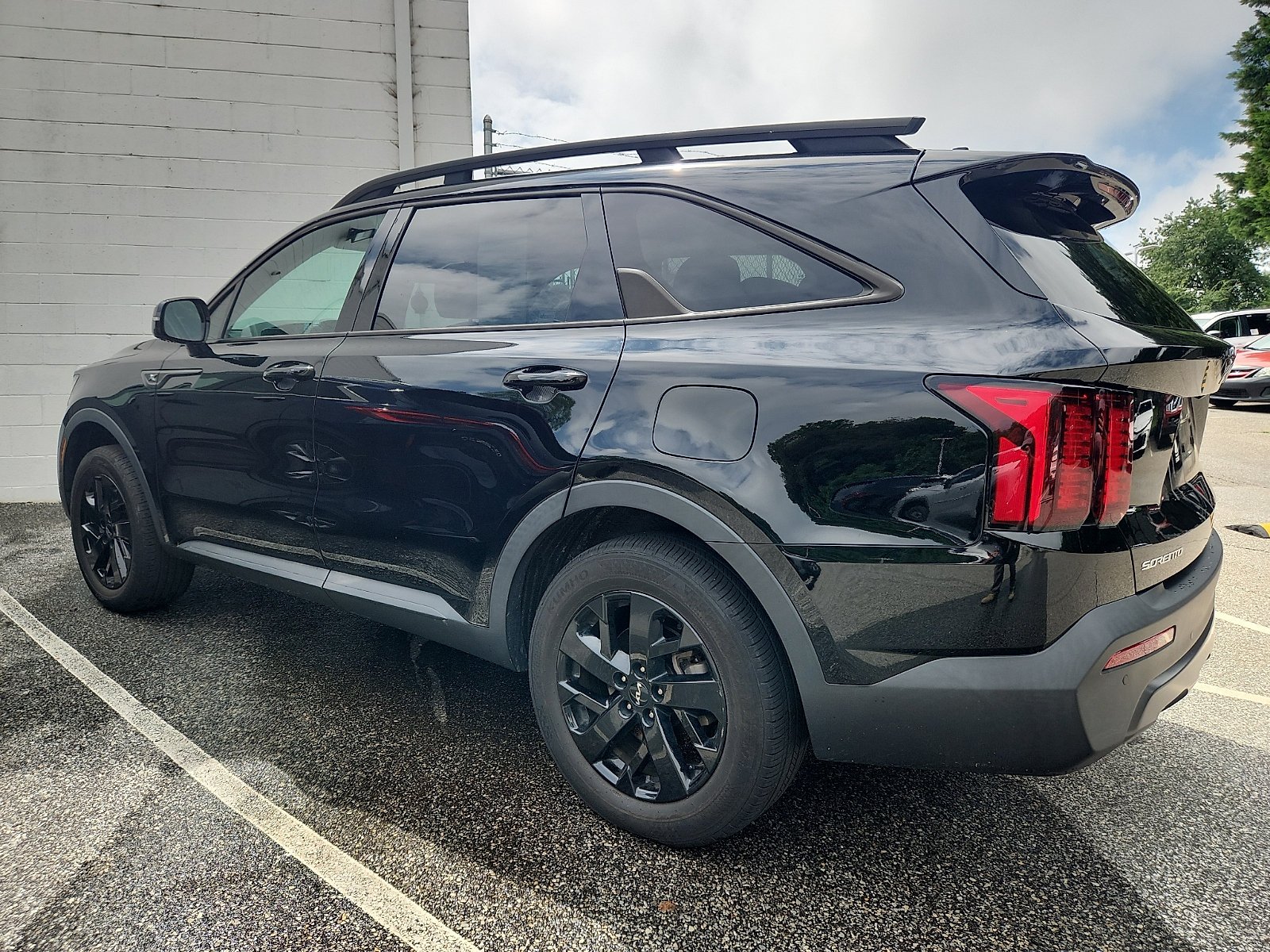 Used 2023 Ebony Black Kia X-Line S image 1