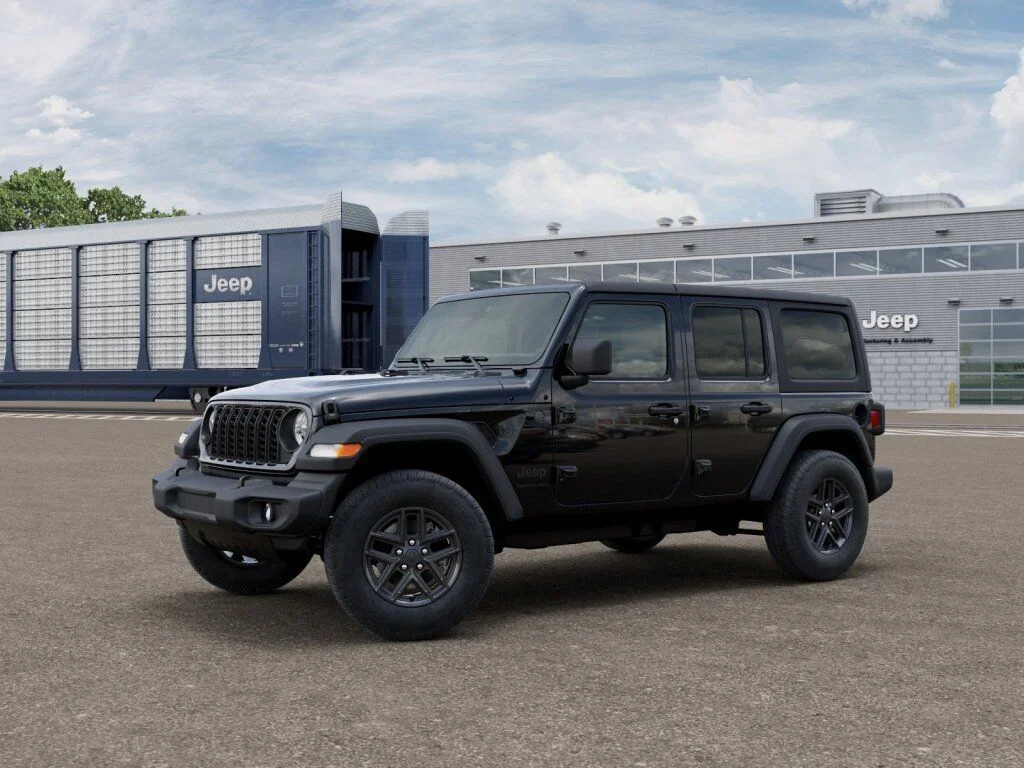 New 2026 Black Clearcoat Jeep Sport image 2