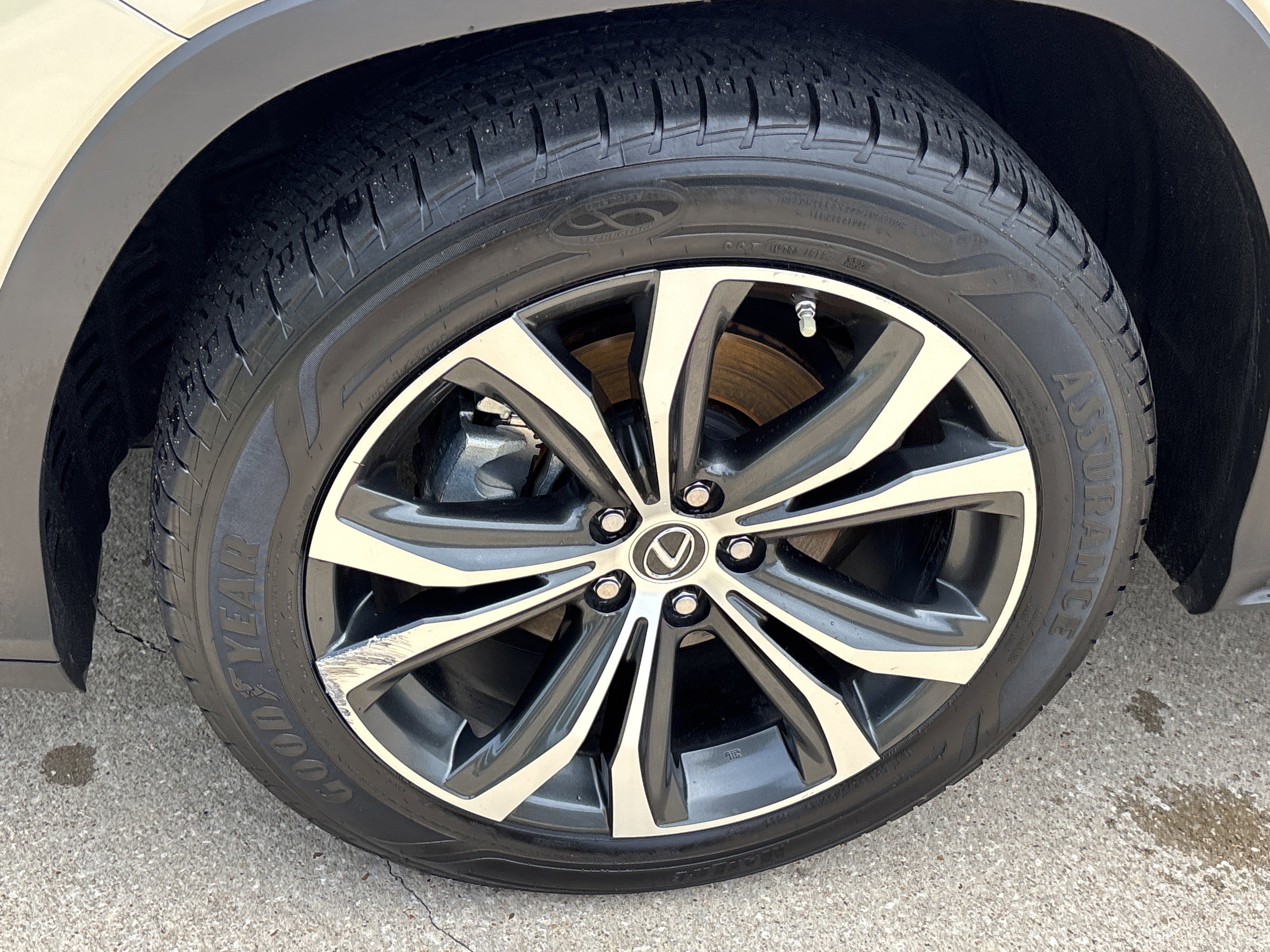 Used 2020 Moonbeam Beige Metallic Lexus 350 AWD image 13