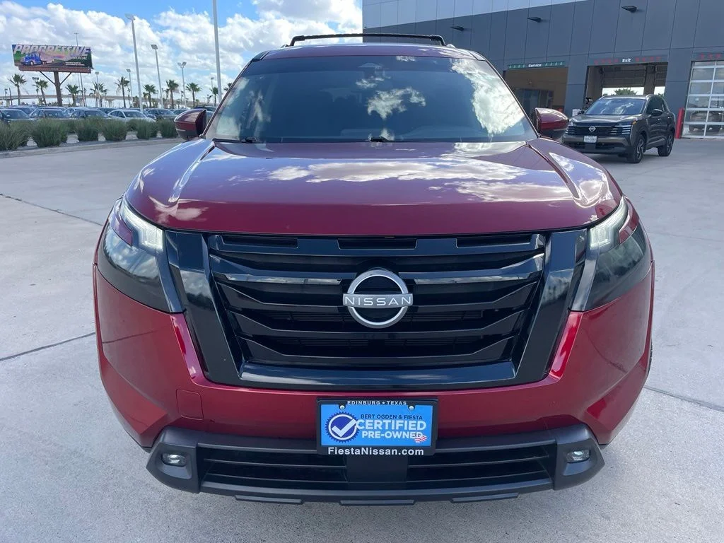 Certified Used 2024 Red Nissan SV image 2