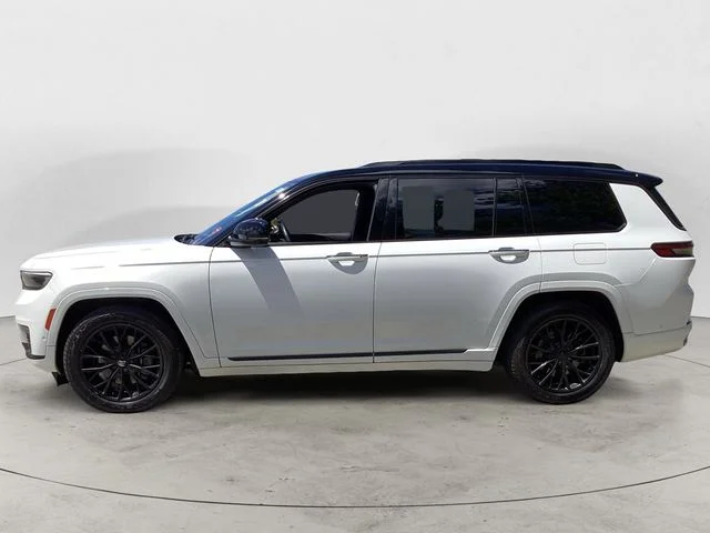 Used 2023 Bright White Clearcoat Jeep Summit image 2