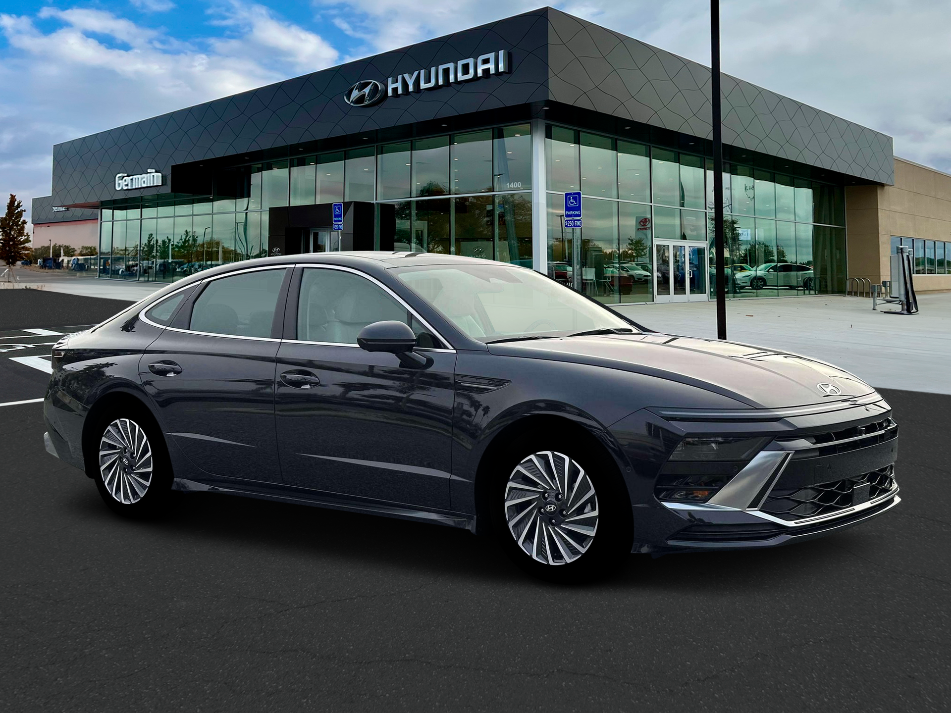 New 2026 Carbon Blue Hyundai Limited image 10