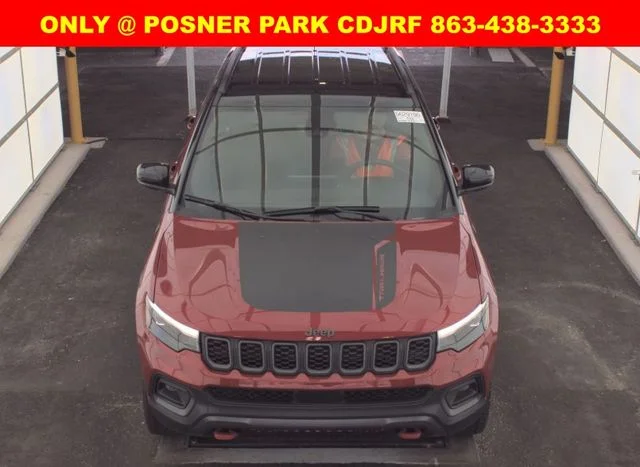 Used 2025 Red Jeep Trailhawk image 3