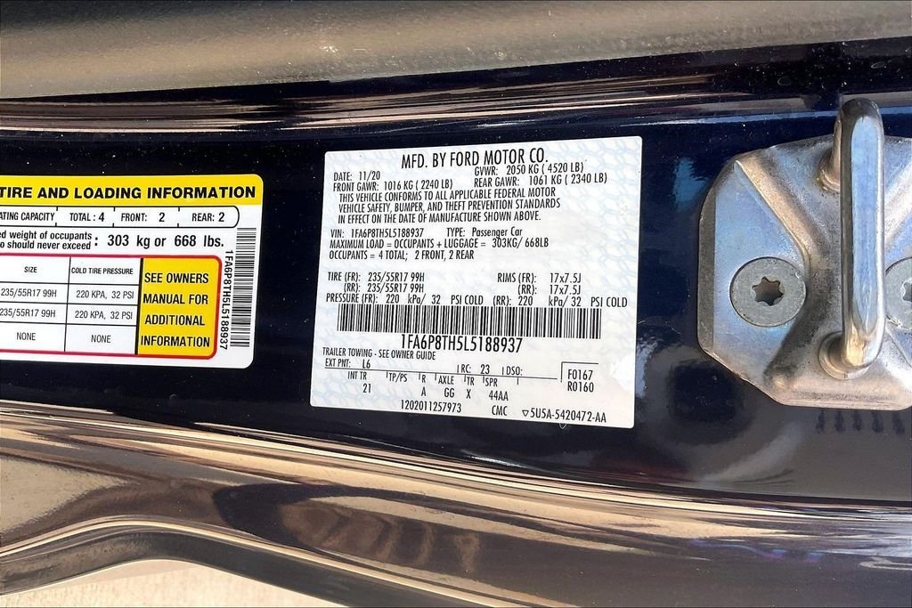 Used 2020 Blue Ford EcoBoost image 29