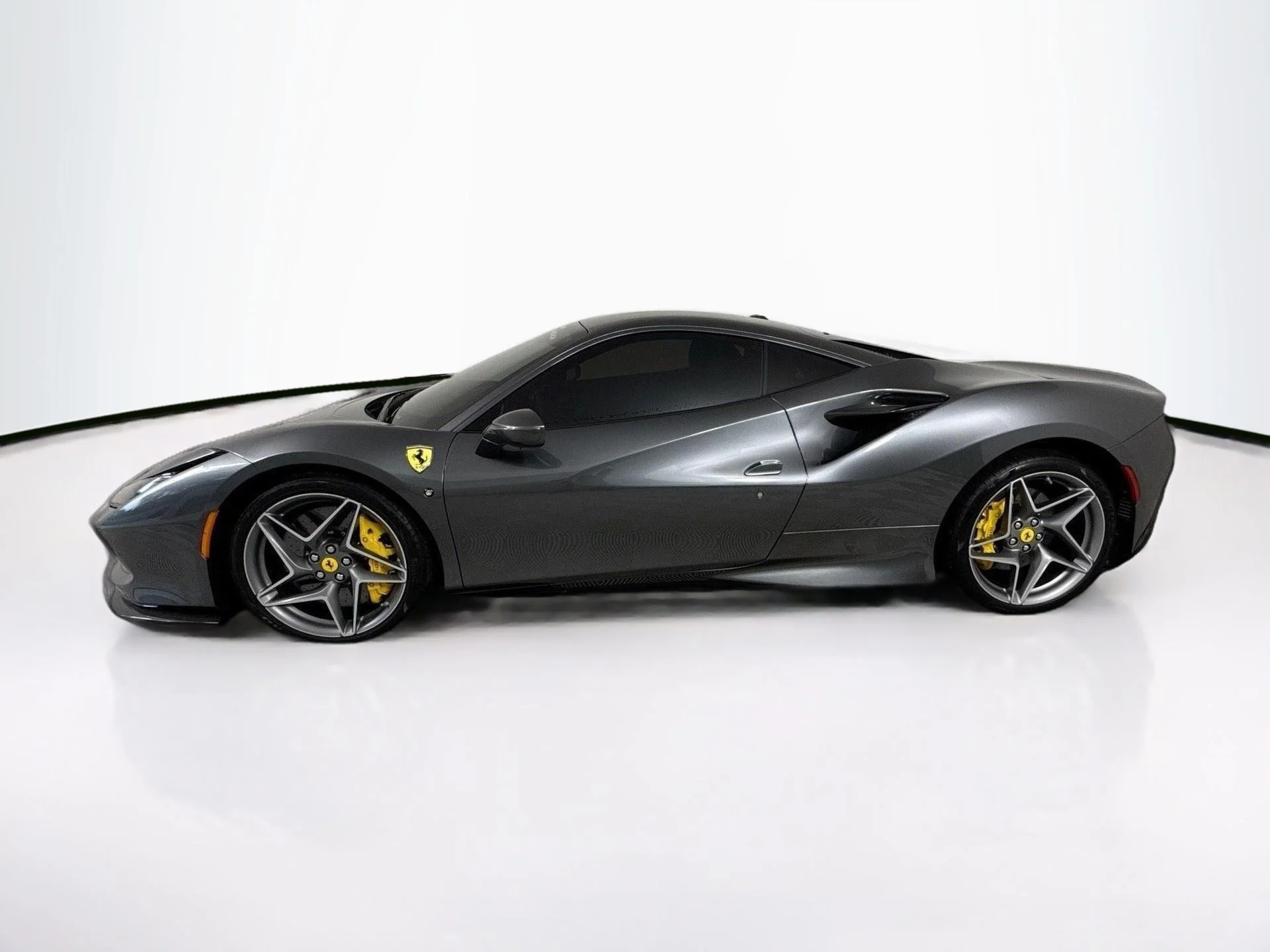 Certified Used 2021 Grigio Silverstone Metallic Ferrari Base image 4