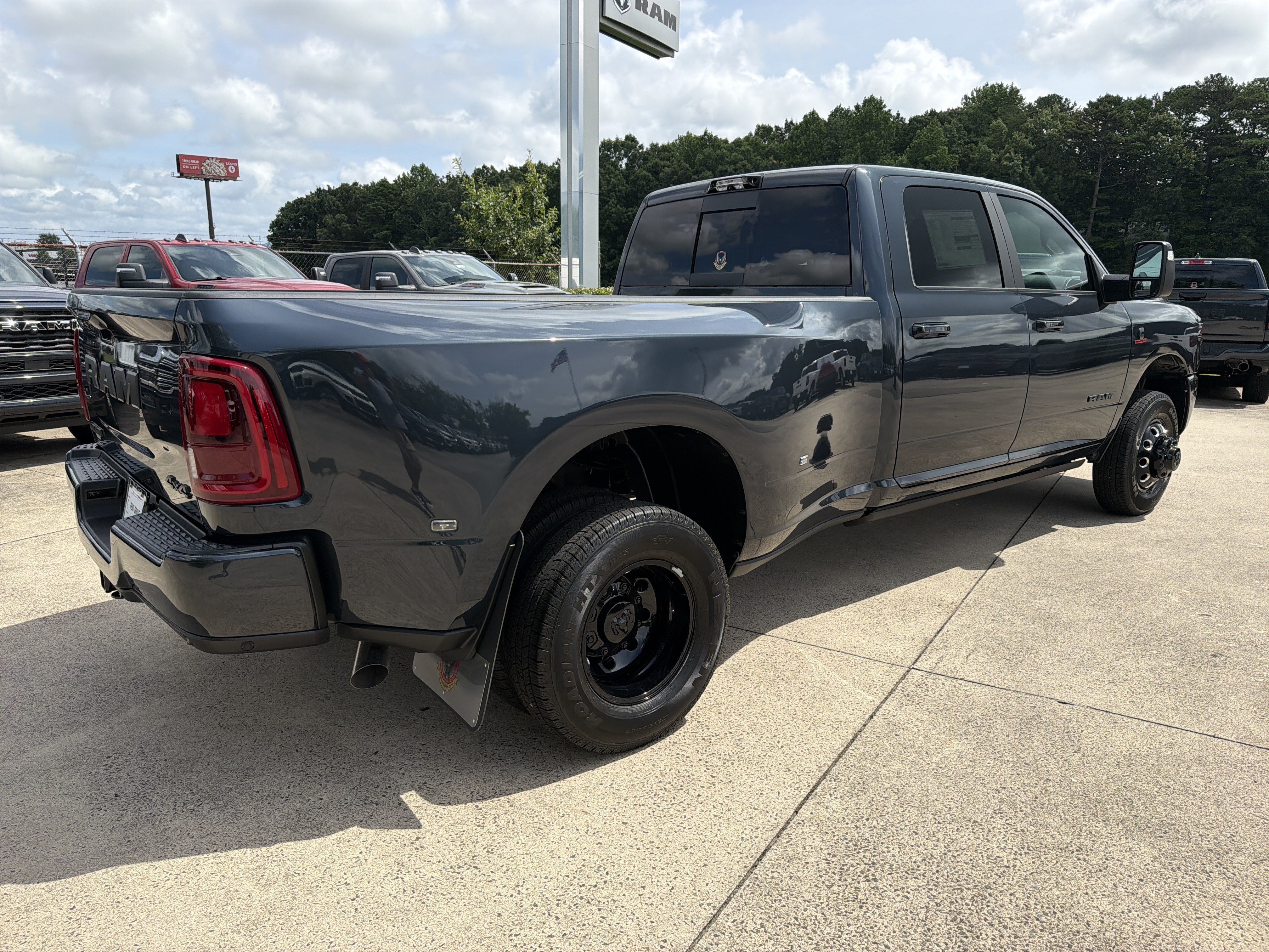 New 2026 Forged Blue Metallic Exterior Paint RAM Laramie image 7