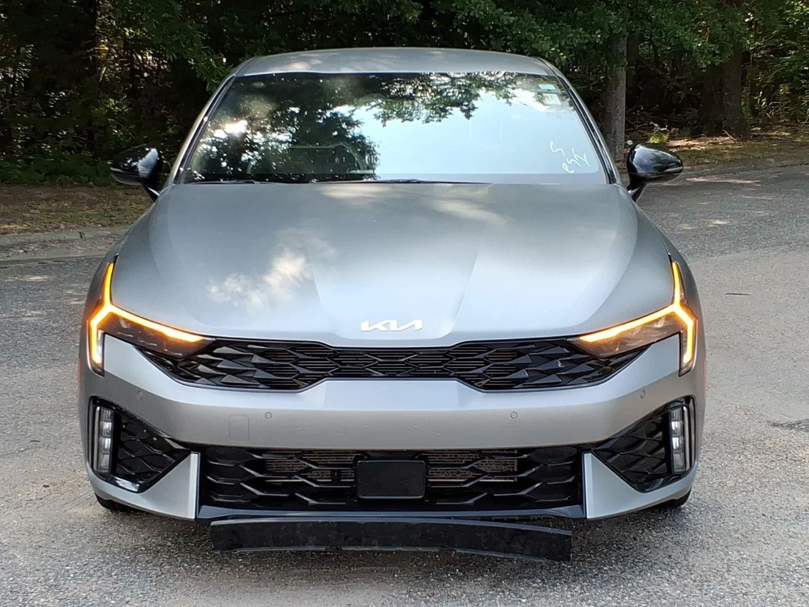 Used 2025 Steel Matte Gray Kia GT-Line image 2