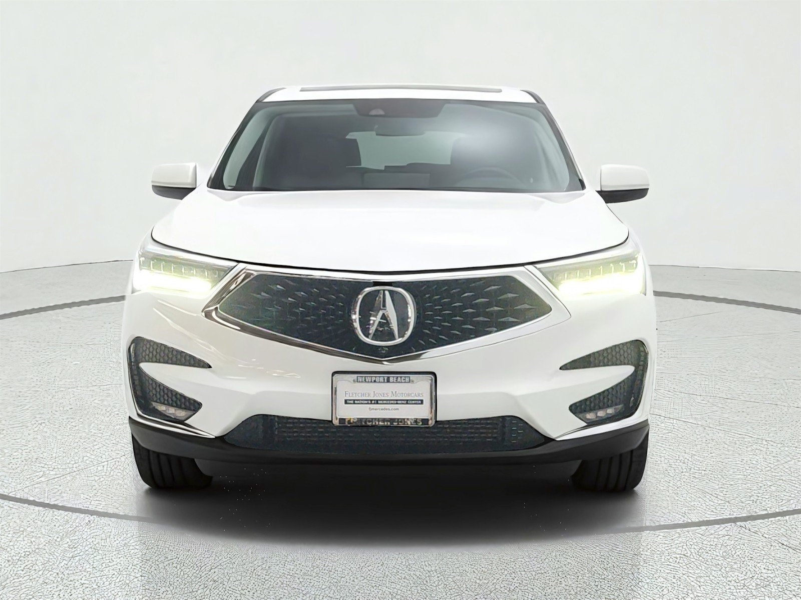 Used 2019 White Diamond Pearl Acura FWD w/Advance Pkg image 2