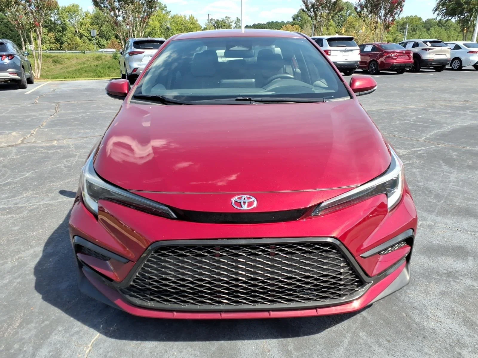 Used 2024 Ruby Flare Pearl Toyota SE image 7