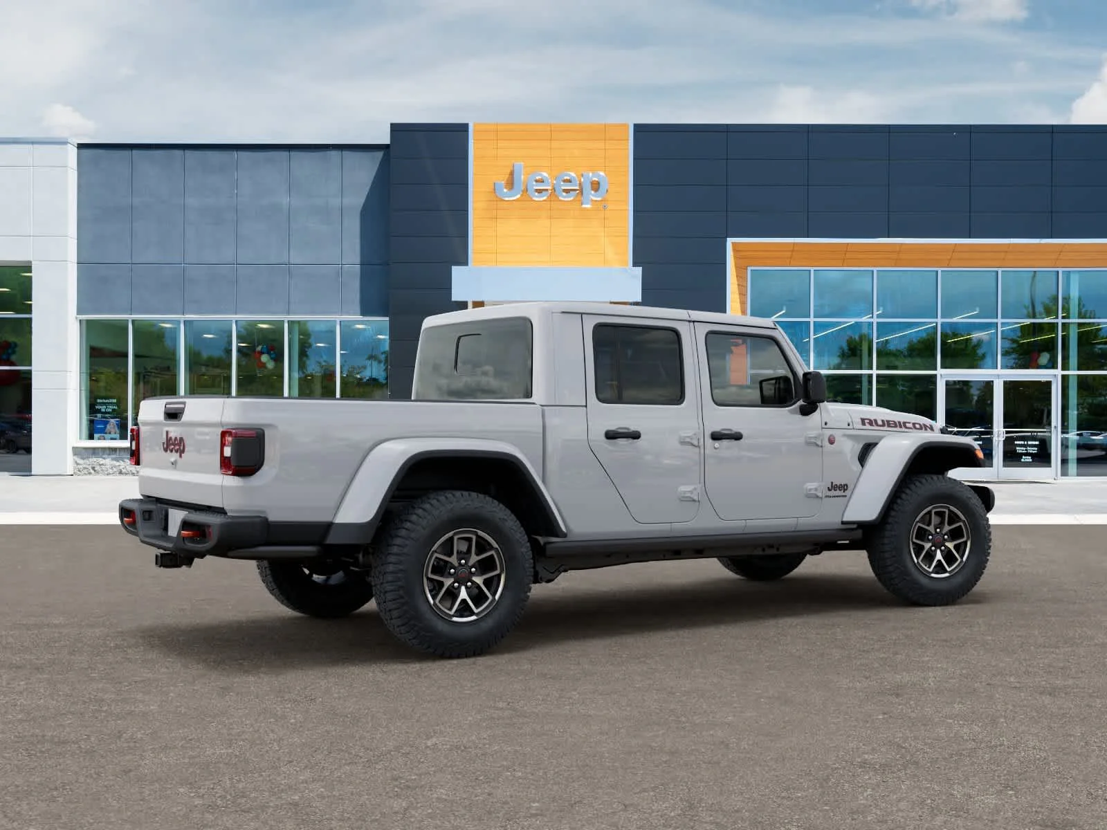 New 2026 Bright White Clearcoat Jeep Rubicon image 4