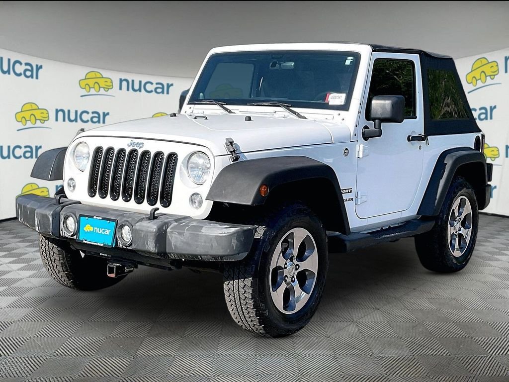 Used 2014 White Jeep Sport image 3