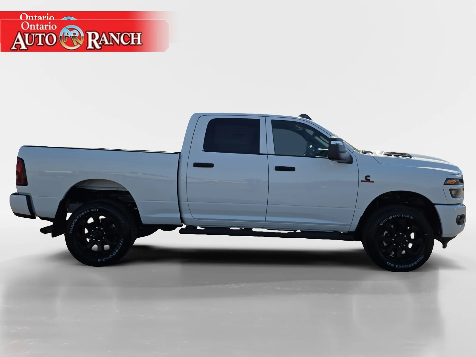 New 2027 Bright White Clearcoat Ram Black Express image 6