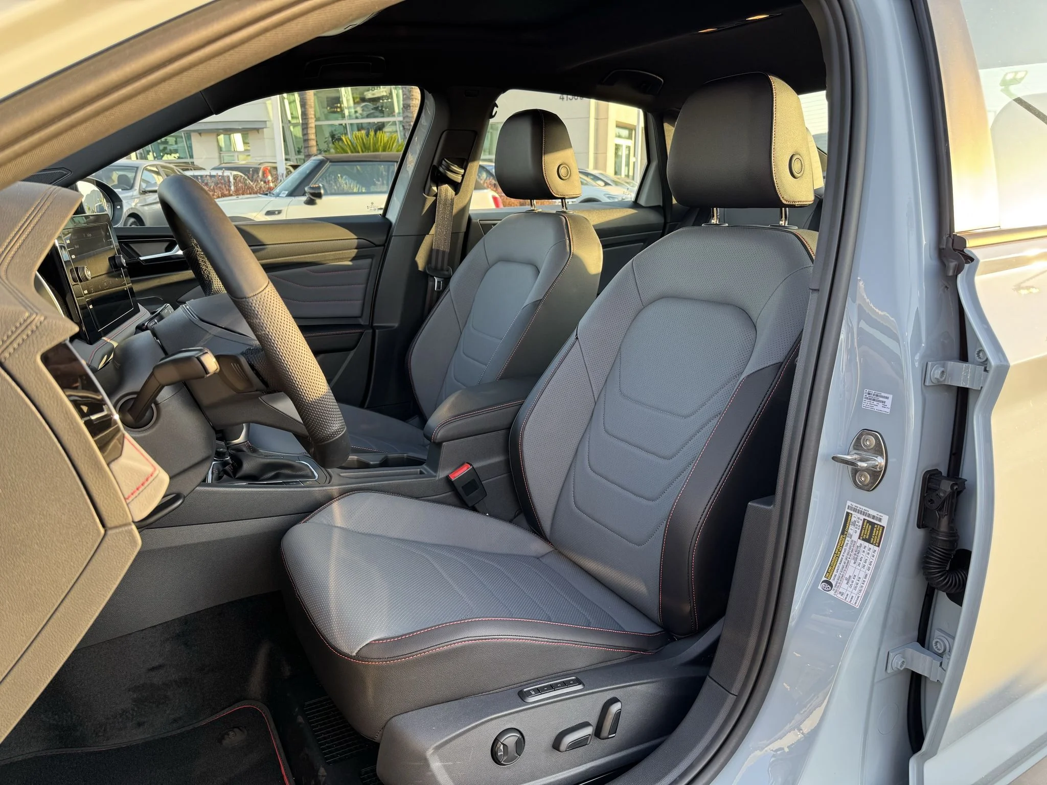 New 2026 Monument Gray w/Deep Black Roof Volkswagen Autobahn image 13