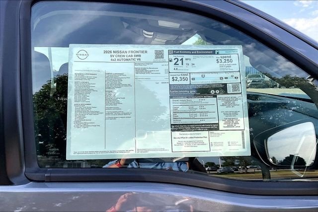 New 2026 Gun Metallic Nissan Crew Cab SV image 12