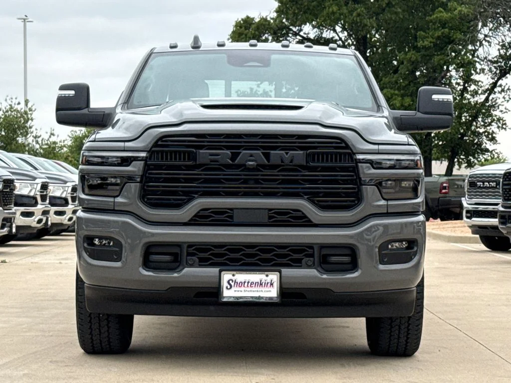 New 2026 Ceramic Gray Clear-Coat Exterior Paint RAM Laramie image 2