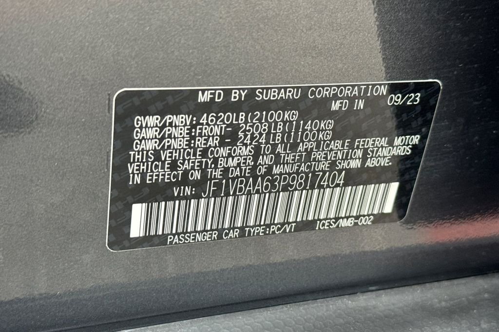 Certified Used 2023 Gray Subaru Base image 32