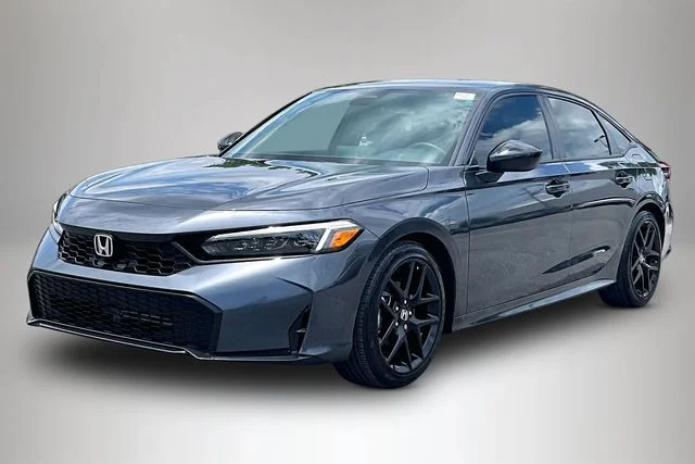 Used 2025 Meteorite Gray Metallic Honda Sport image 2