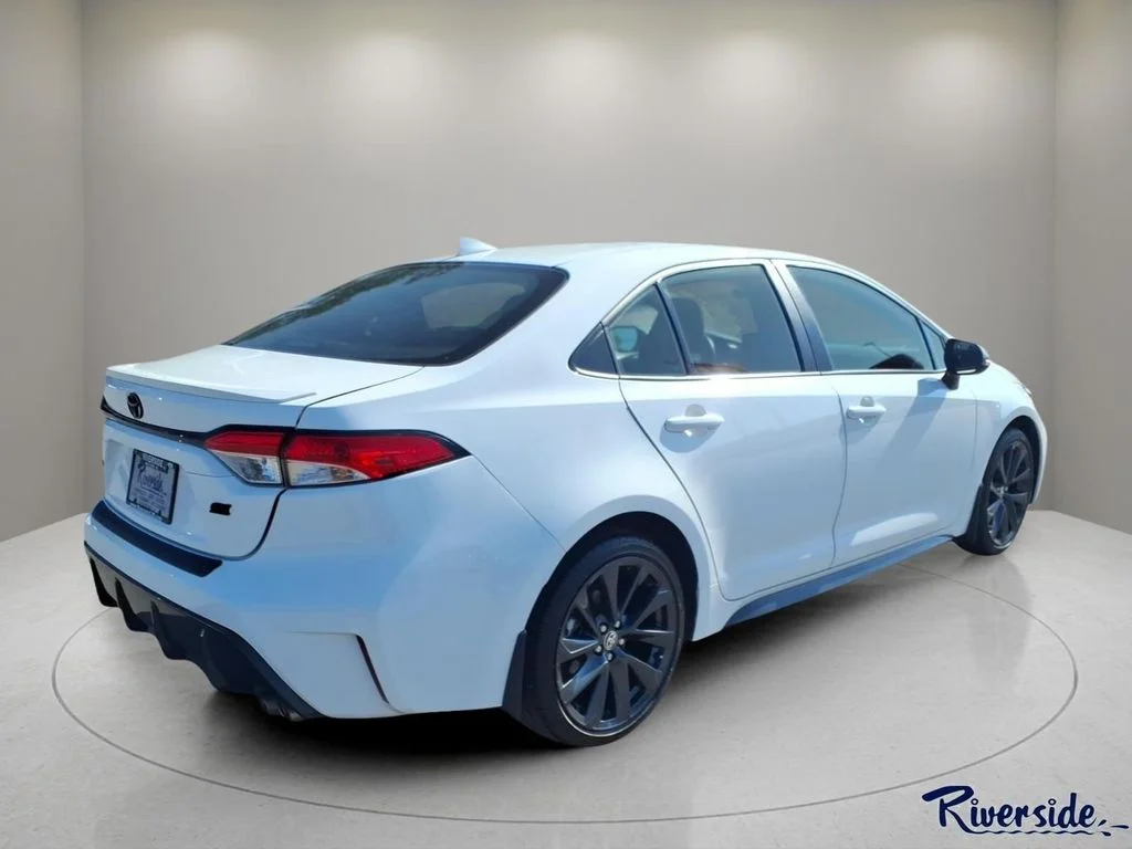 Used 2024 White Toyota SE image 2