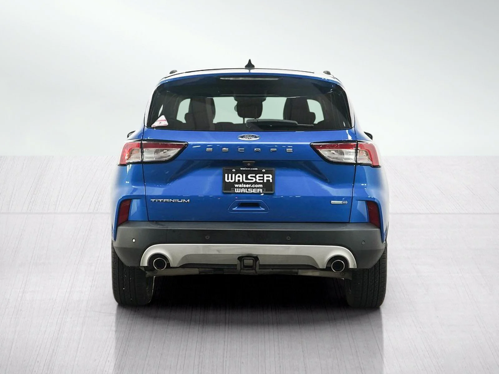 Used 2020 Blue Ford Titanium image 4