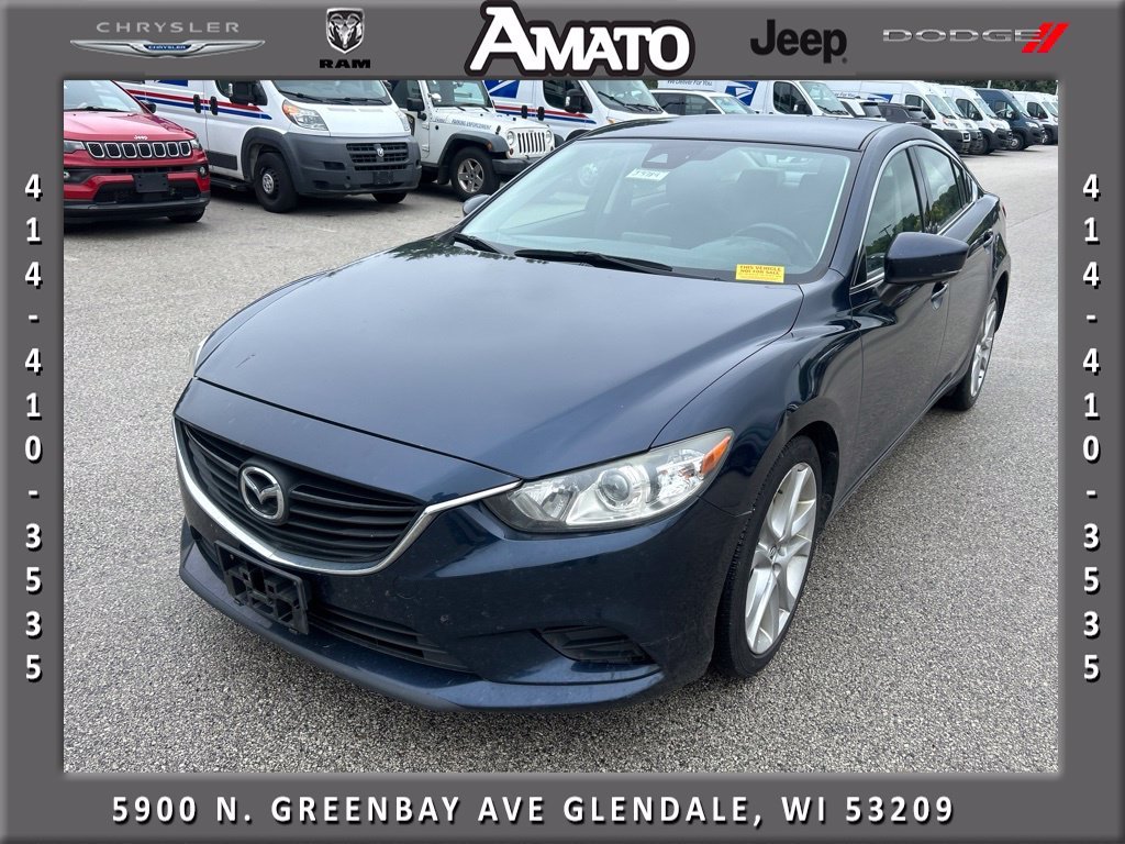 Used 2017 Blue Mazda Touring image 1